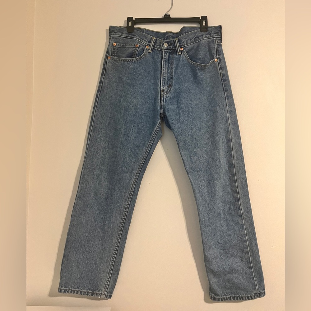 Levi Strauss 505 Vintage blue jeans size 34W 29L